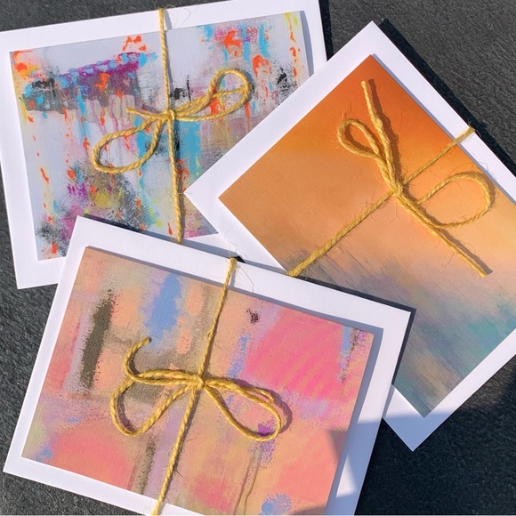 NEW, 3 Pack Assorted Art Cards, My Own Original Artwork, Envelopes Included - Picture 5 of 9